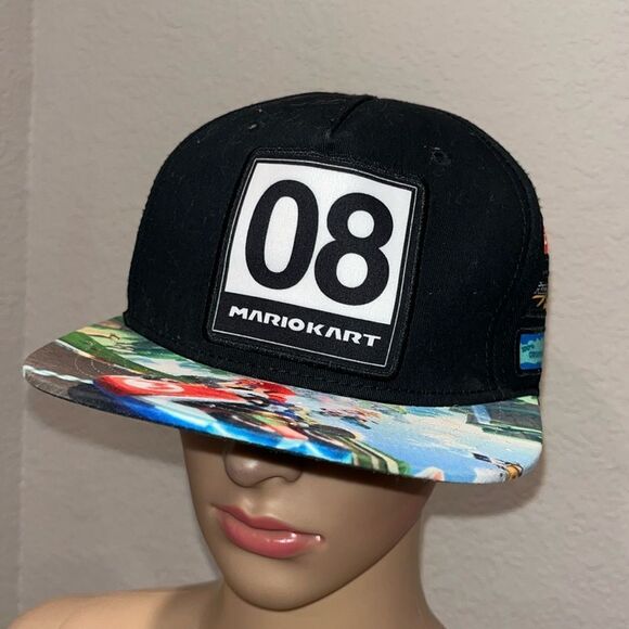 Nintendo MarioKart8 snap back cap - Picture 1 of 5